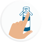 Uromune 3. Rotate Pipette Sideways