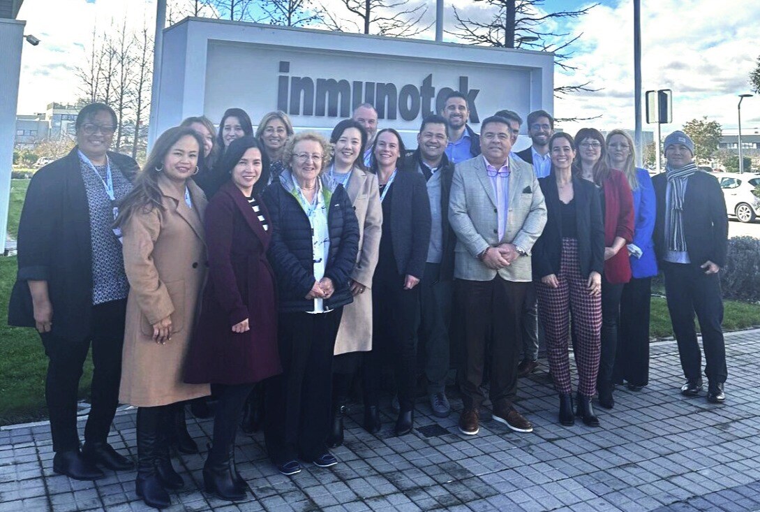 Inmunotek Australia and New Zealand Team at Spain Facilities